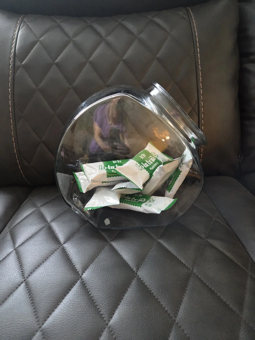 Glass Pantry Jar with Silver Lid - Clear